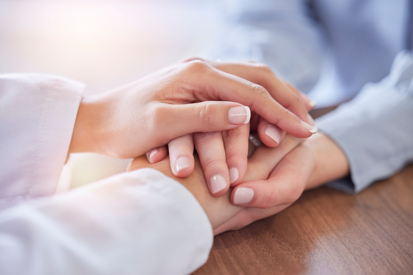 Healthcare professionals providing care